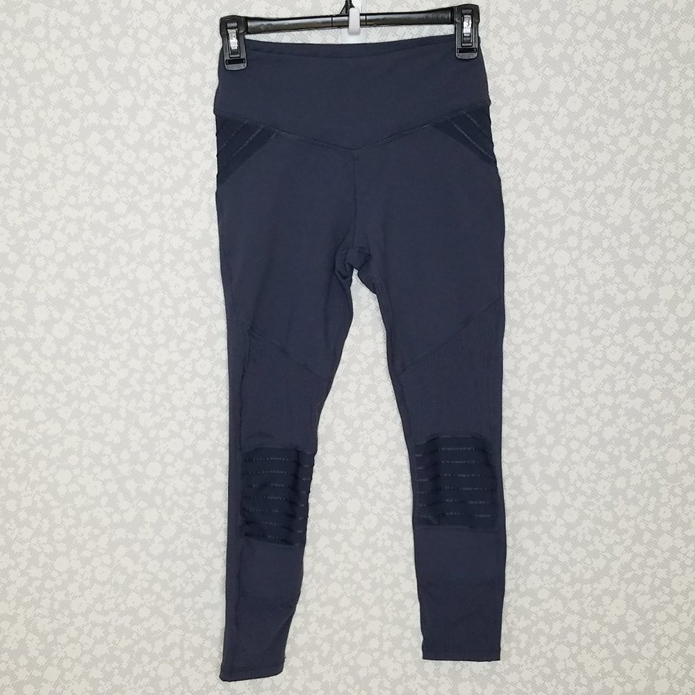 Born Primitive Moto Mesh Capri Leggings